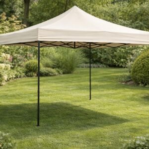 Сгъваема шатра- бежова 3х4,5м